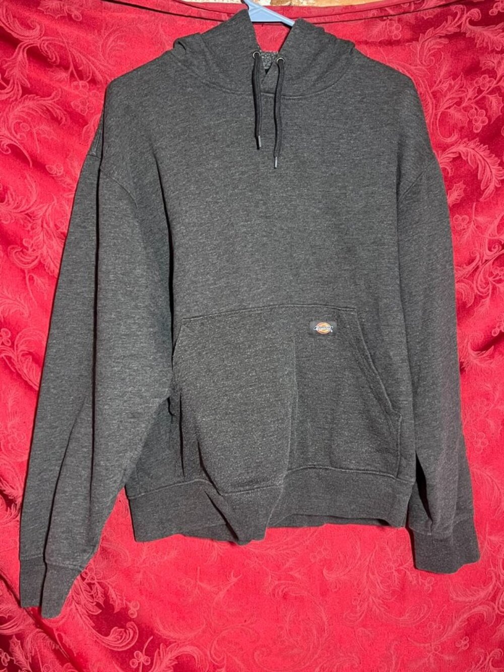 Dickies Dark Gray Heavyweight Pullover Hoodie Size L